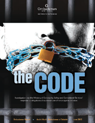 Image of cover for The Code report