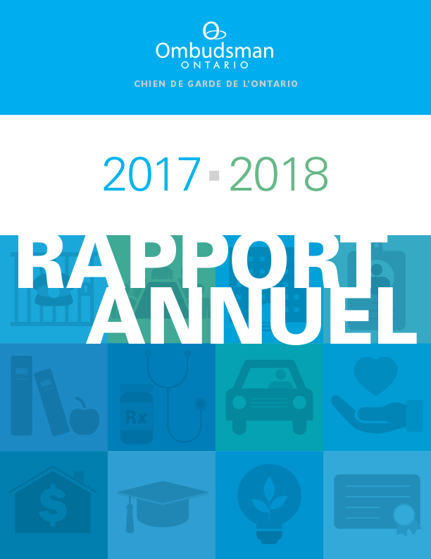 couverture du rapport annuel 2017-2018