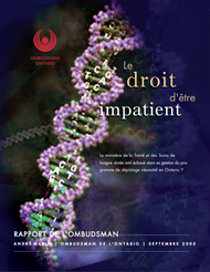 Couverture du rapport Le droit d'être impatient