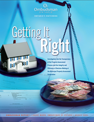 cover image of the Getting it Right report