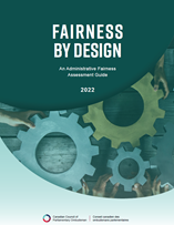 Link to PDF of Fairness by Design: An Administrative Fairness Self-Assessment Guide