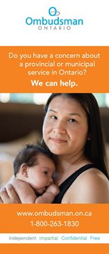 Link to Do you have a concern about a provincial or municipal service in Ontario? for indigenous communities brochure