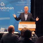 photo of Kevin Page giving a keynote address