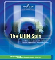 Image of the cover of The LHIN Spin report