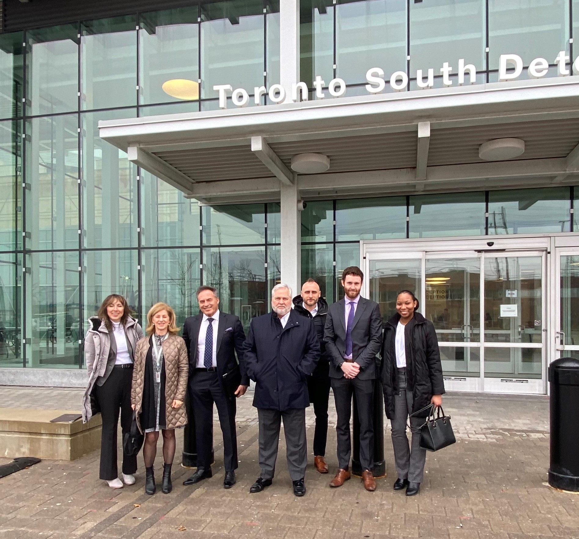 Ombudsman and investigators at Maplehurst Correctional Centre