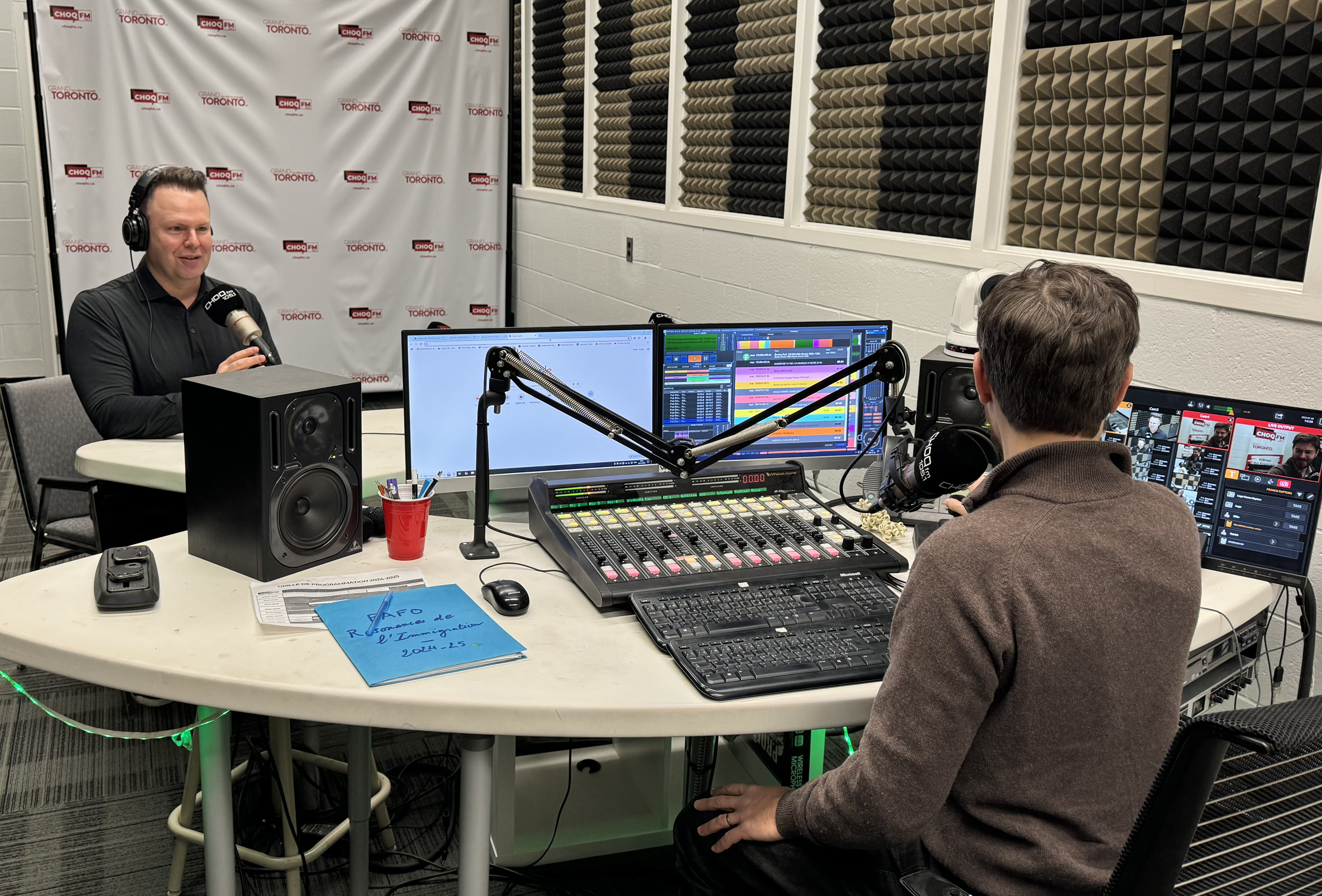 Commissioner during interview