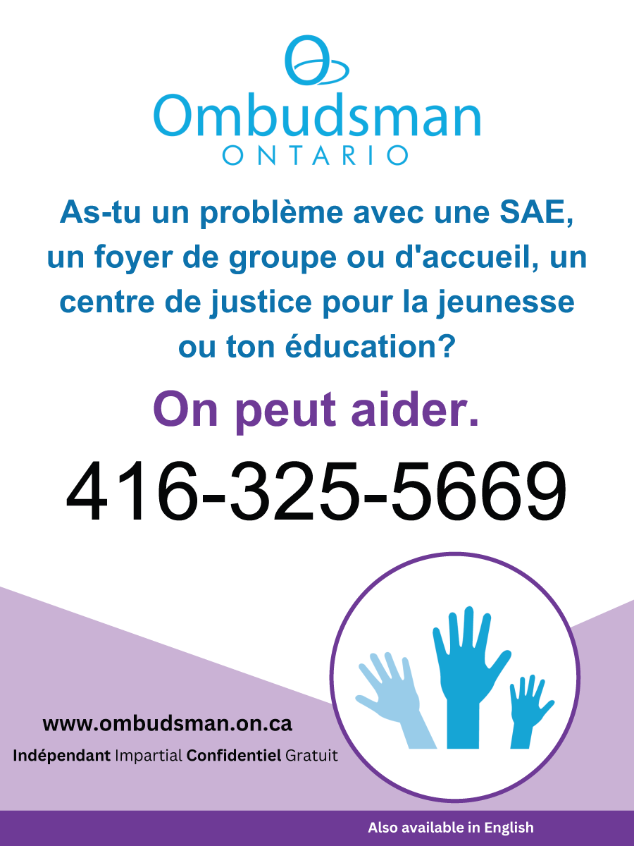 Enfants et jeunes - Affiche - As-tu un problème