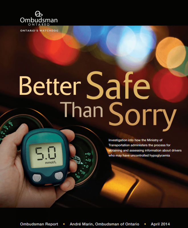 Cover of report, Better Safe Than Sorry