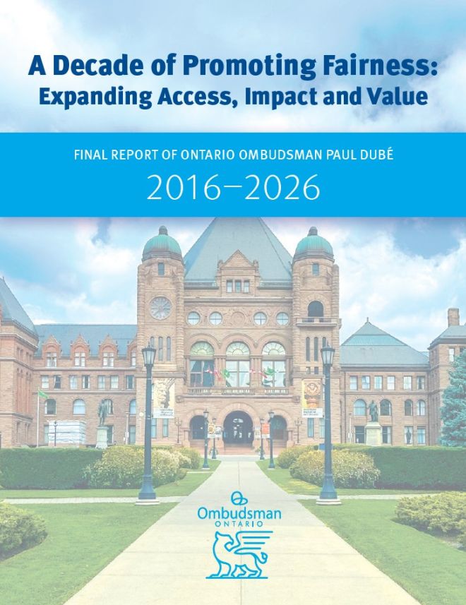 cover of "A Decade of Promoting Fairness" report