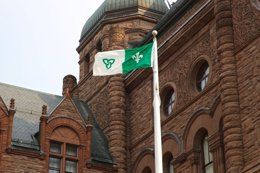 drapeau franco-ontarien